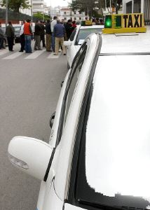 Parada de taxis.