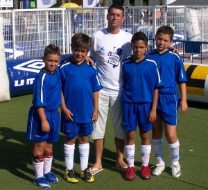 IMAGEN. Los componentes del equipo linense que tomó parte en la fase final del torneo. / SUR