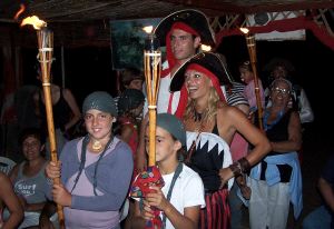 Una declaración de amor en forma de 'boda pirata'