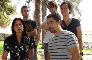 EXCAVACIONES. Chocrón junto a los miembros del ICM. /B. R. C.