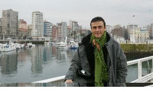 Luis Enrique, Fiz y Stephens, en la Behobia-San Sebastián
