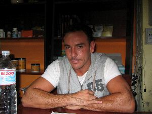 A PIE DE CALLE. David Fernández, socio de 'Gym Center Sunset': «Cuando termina la Navidad vienen las lamentaciones por la figura»