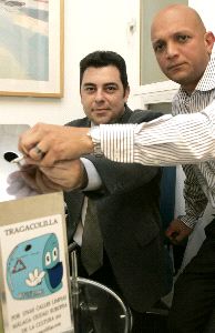 INGENIO. El Tragacolillas emplea un sistema sencillo y efectivo.