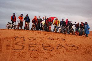 Al Sahara en Mobylette
