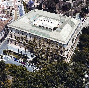 LA CUBIERTA. La reforma devolverá al palacio su aspecto original. / SUR