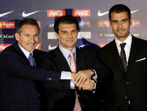 Guardiola planifica el nuevo Barcelona sin Ronaldinho, Deco ni Eto'o