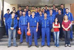 Un grupo de 34 alumnos finaliza las prácticas en la fábrica de Acerinox
