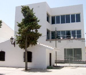 OBRAS. Imagen del edificio del nuevo tanatorio de Nerja. / E. C.