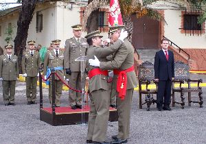 INTERCAMBIO. Momento de la sucesión del cargo a Muro. / I. S.