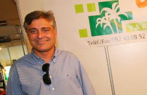 EMPRESARIO. Paniagua dirige el negocio. / E. GUZMÁN