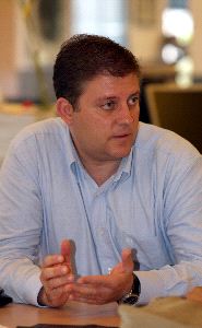 ILUSIONADO. Gallego ve el futuro con optimismo. / CARLOS MORET