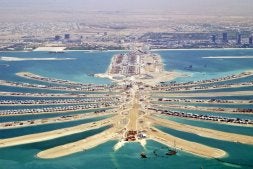 Imagen de las islas artificiales de Dubai. / EFE