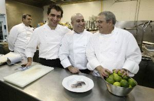 Tres chefs de lujo para divulgar la cocina de vanguardia andaluza