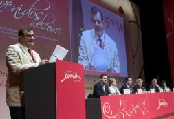 Rodríguez de la Borbolla inaugura el V Congreso del Jamón. / EFE