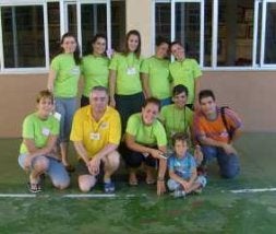 El equipo de monitores voluntarios. / SUR