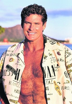 David Hasselhoff no deja la botella