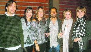 Daniel Liñán, Irene García, Terete Moreno, Álvaro O'Donnell, Belén Díaz y María Anaya. ::
FOTOS: BEATRIZ HERRERA