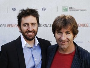 Antonio de la Torre (derecha)