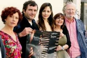 Bollaín, Brendemühl, García, Velasco y Elorriaga. ::
J. C. HIDALGO. EFE