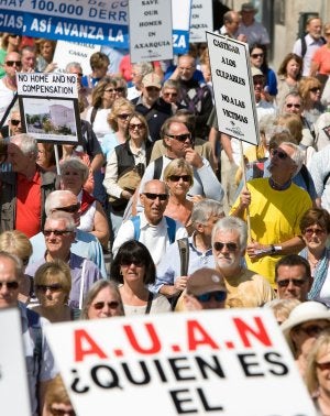Los foráneos se manifestaron el pasado marzo en la capital. ::
A.
SALAS