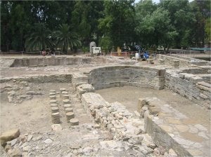 Yacimiento arqueológico de Carteia, en San Roque. ::
SUR