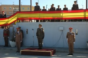 Acto castrense celebrado en la base militar Alfonso XIII. ::
SUR