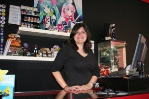 Natalia Machín, propietaria de La Frikitienda. ::
S. B.
