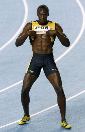 Al fin Usain Bolt encuentra un rival