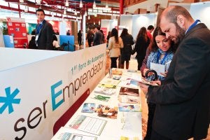 El foro 'Ser Emprendedor' se ha desarrollado en el Palacio de Ferias y Congresos. Antonio Salas