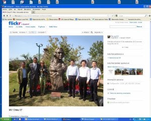 Momento del homenaje celebrado en Jimo. ::
SUR