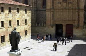 La Universidad de Salamanca es una de las más demandadas por los estudiantes de la UMA. ::                                                        J. TRUCO