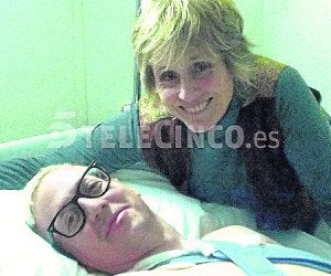 Milá subió esta foto a su blog.