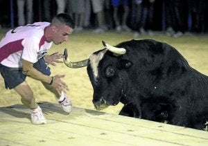 El toro 'Ratón' llegó a tener un caché de más de 10.000 euros por actuación. ::
EFE