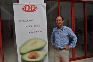 Enrique Colilles es gerente de la cooperativa Trops. ::
A. PELÁEZ