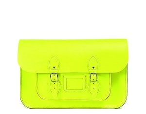 El bolso Satchel en color lima, su pasaporte a la fama
