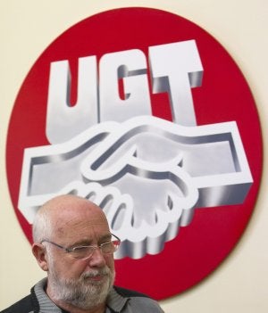 El secretario de Organización y Coordinación de Área Interna de UGT de Andalucía, Manuel Ferrer. :: Efe