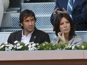 El futbolista Raúl González y Mamen Sanz, padres por sexta vez