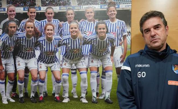 Entrenador de la Real Sociedad femenina, Gonzalo Arconada: «Me