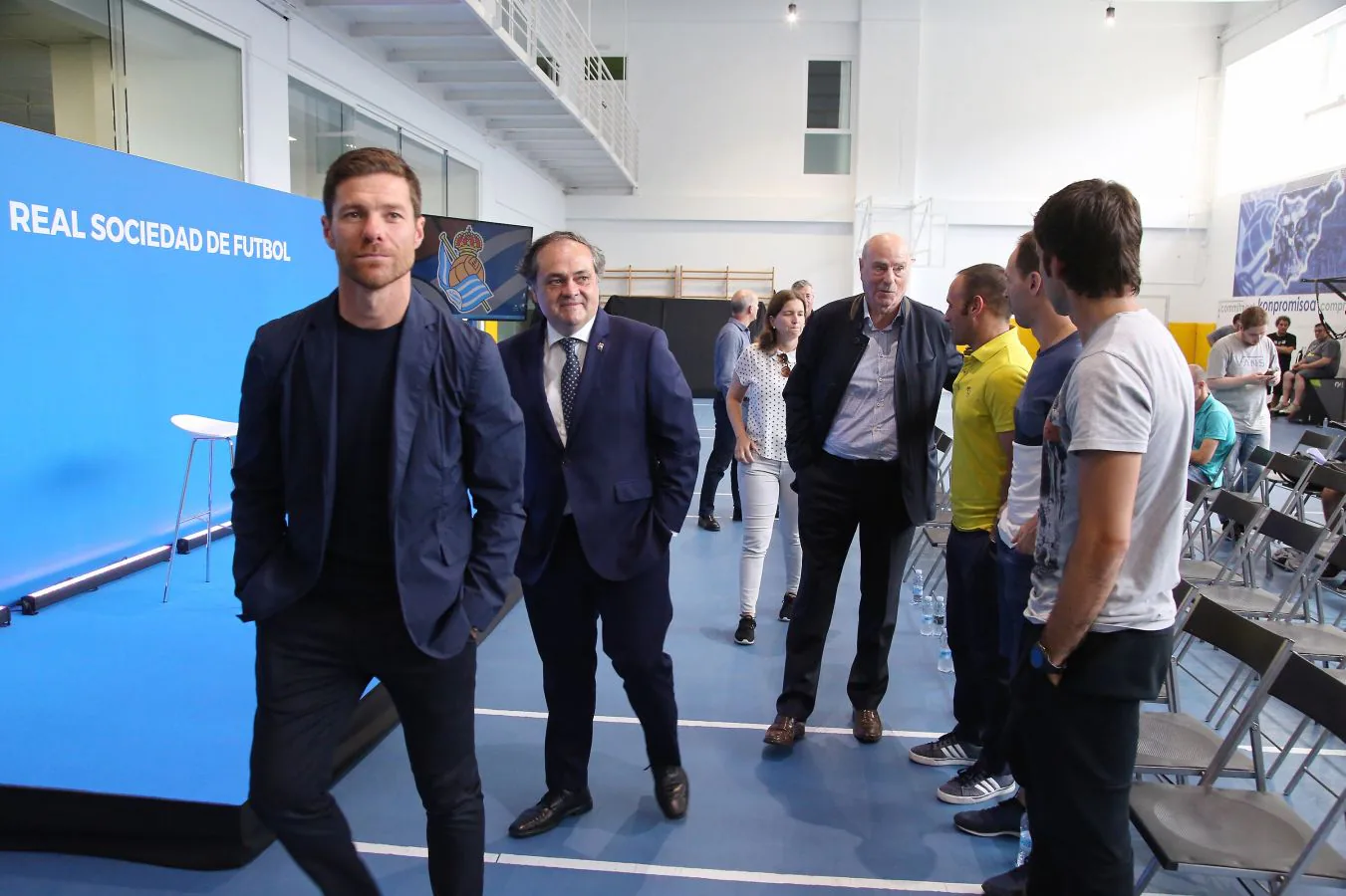 Fotos: Presentación de Xabi Alonso como nuevo entrenador del Sanse