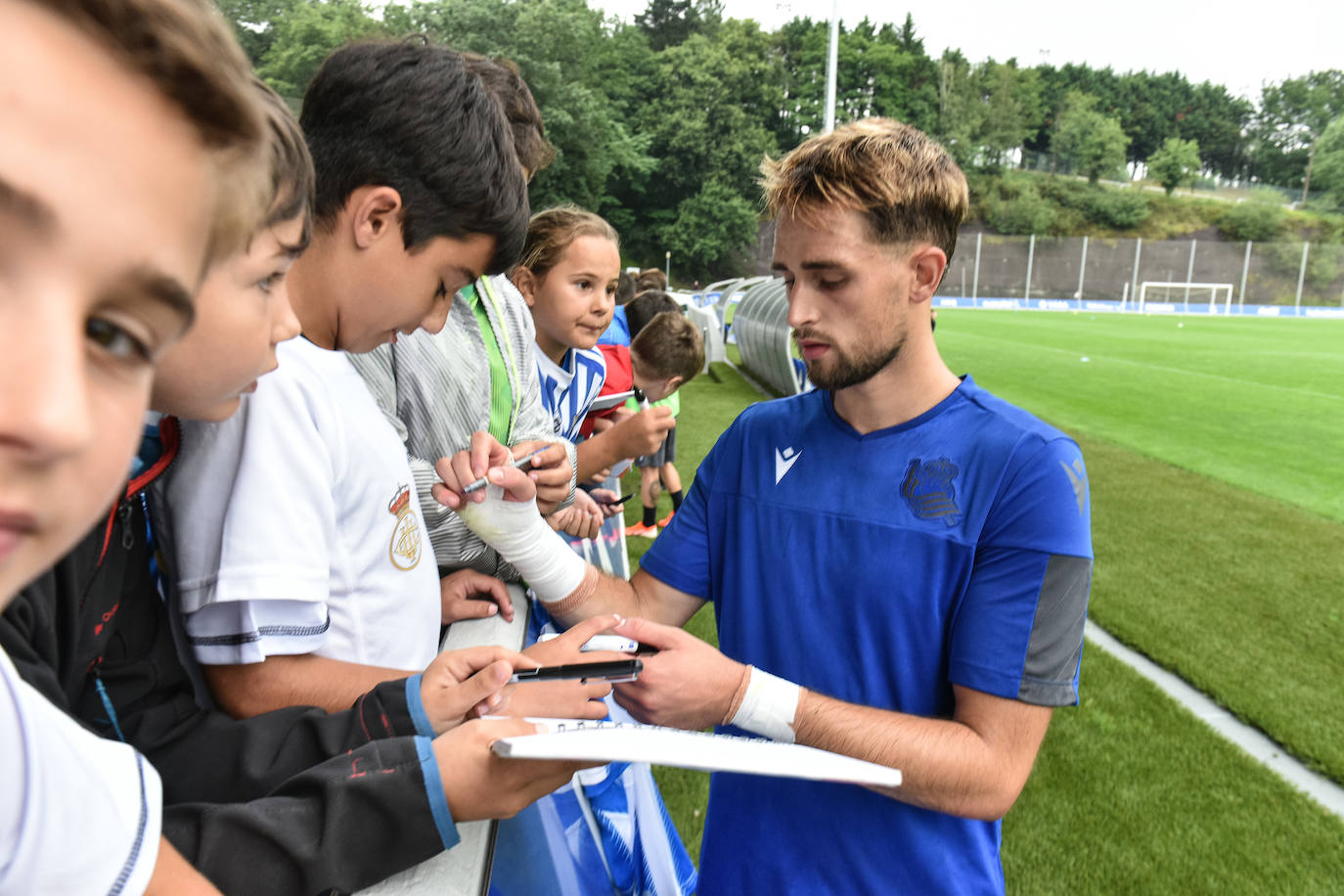 Fotos: Segundo entrenamiento de la pretemporada 2019/20 de la Real Sociedad