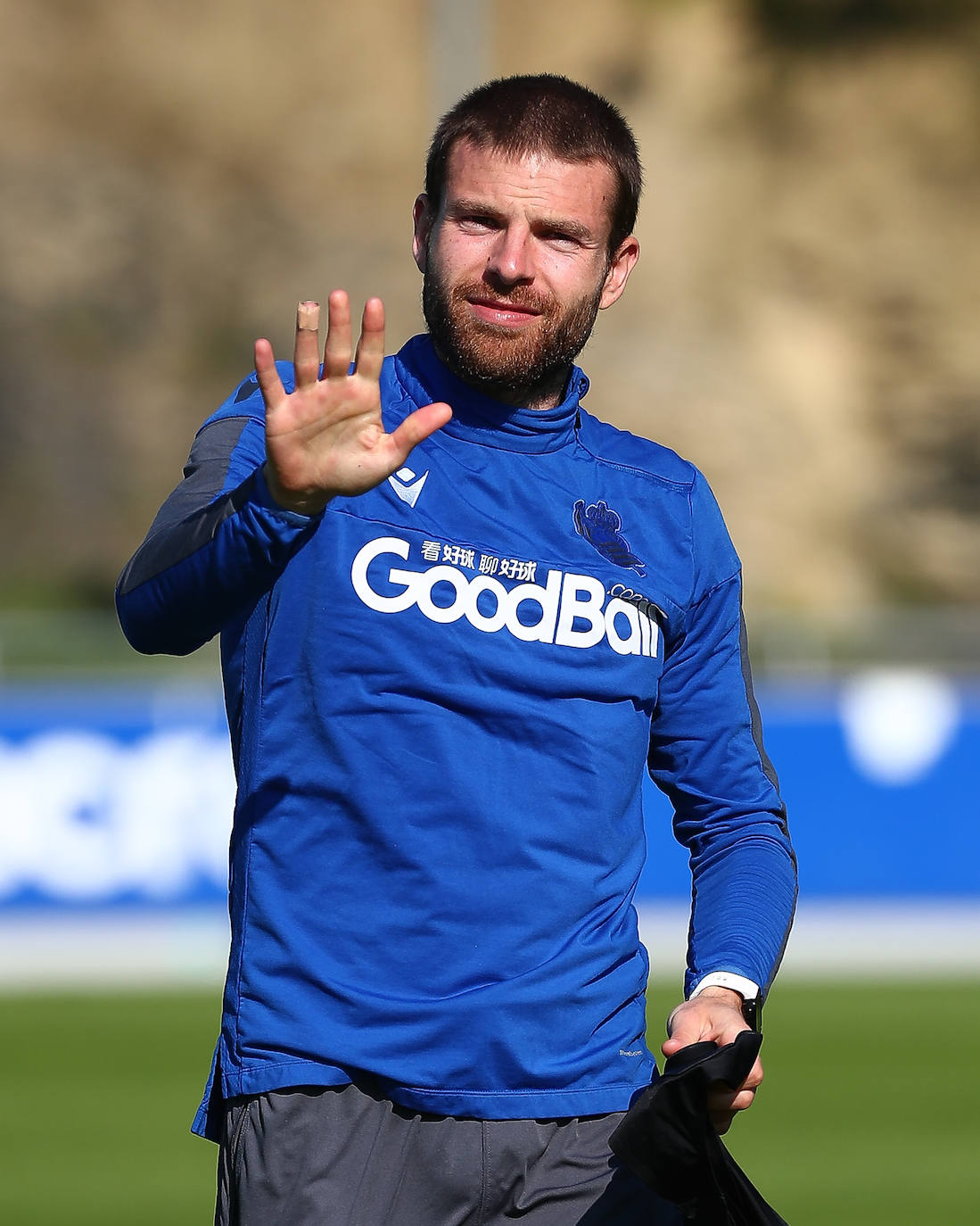 Fotos: La Real Sociedad intensifica el ritmo de trabajo