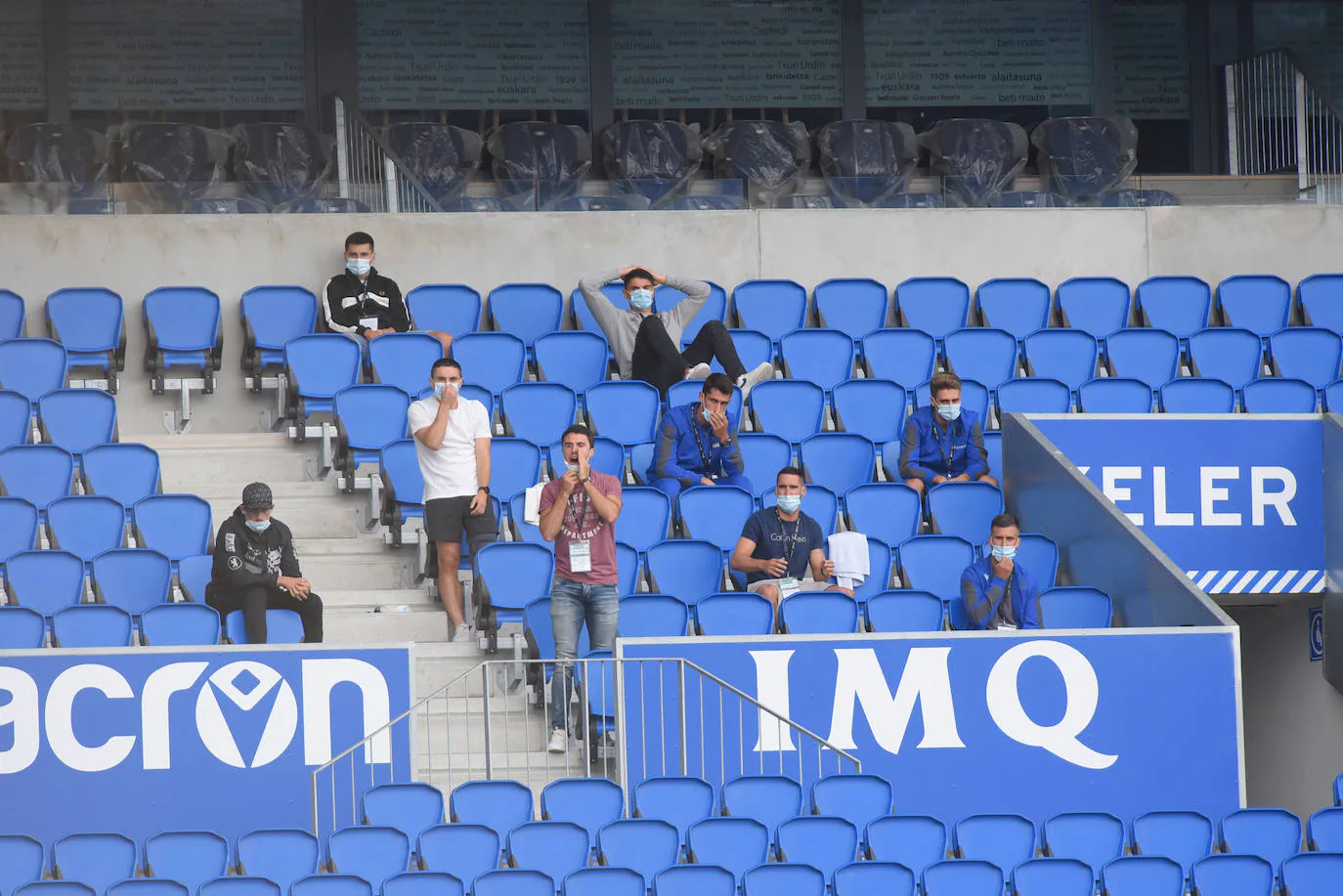 Las imágenes del encuentro disputado entre la Real Sociedad y el Granada en Anoeta