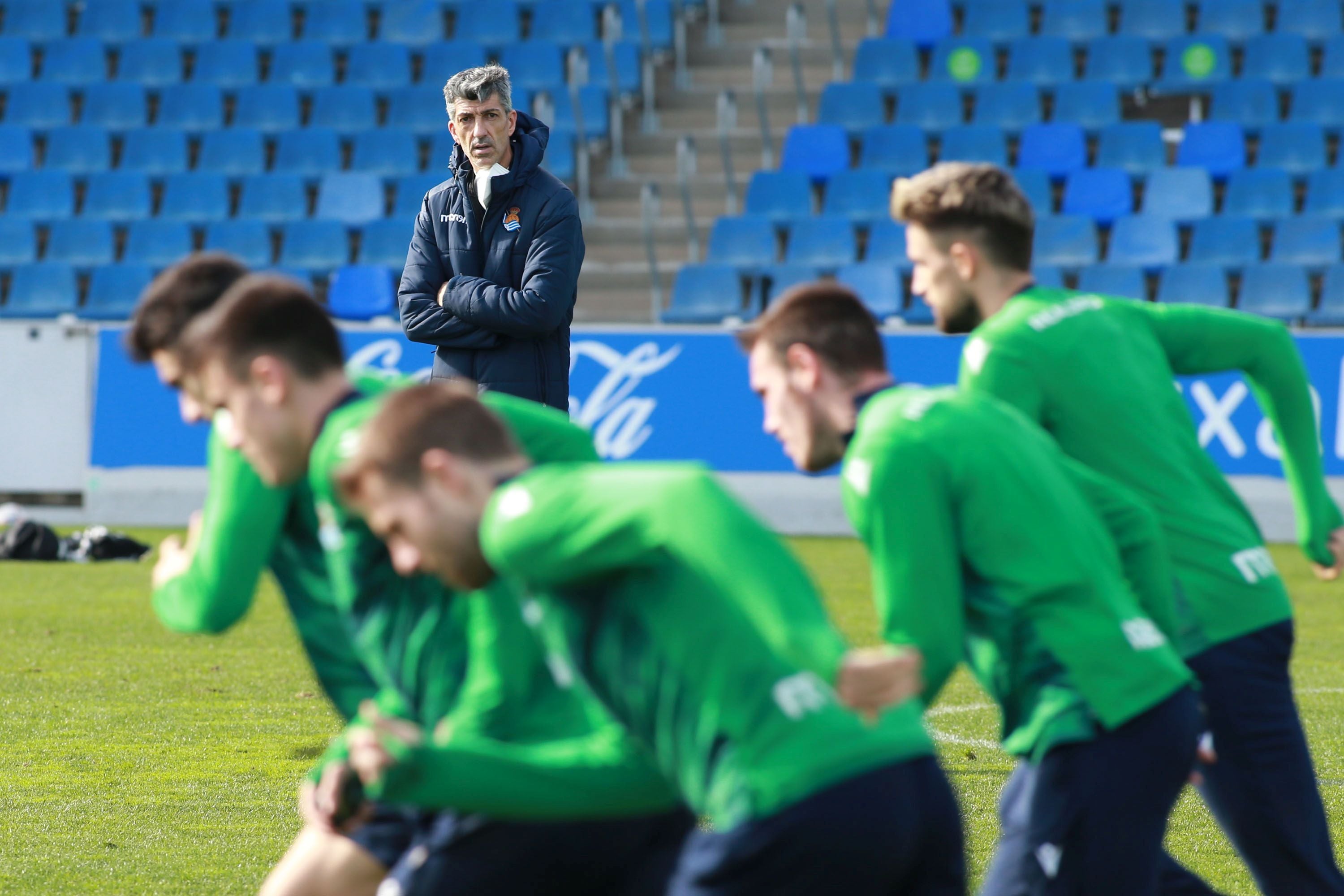 Fotos: La Real Sociedad se prepara en Zubieta para el choque ante el Cádiz