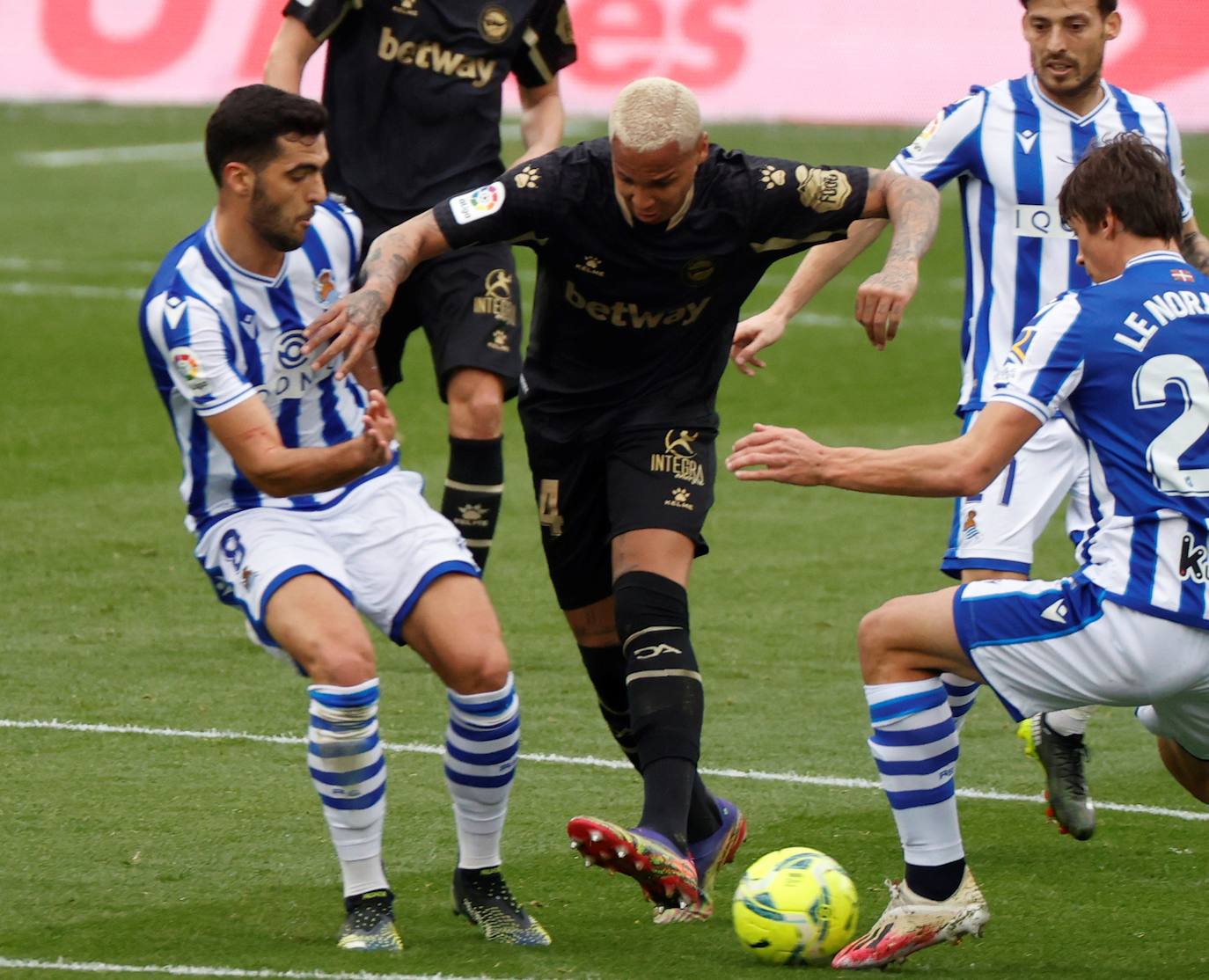 Real Sociedad-Alavés: las mejores imágenes