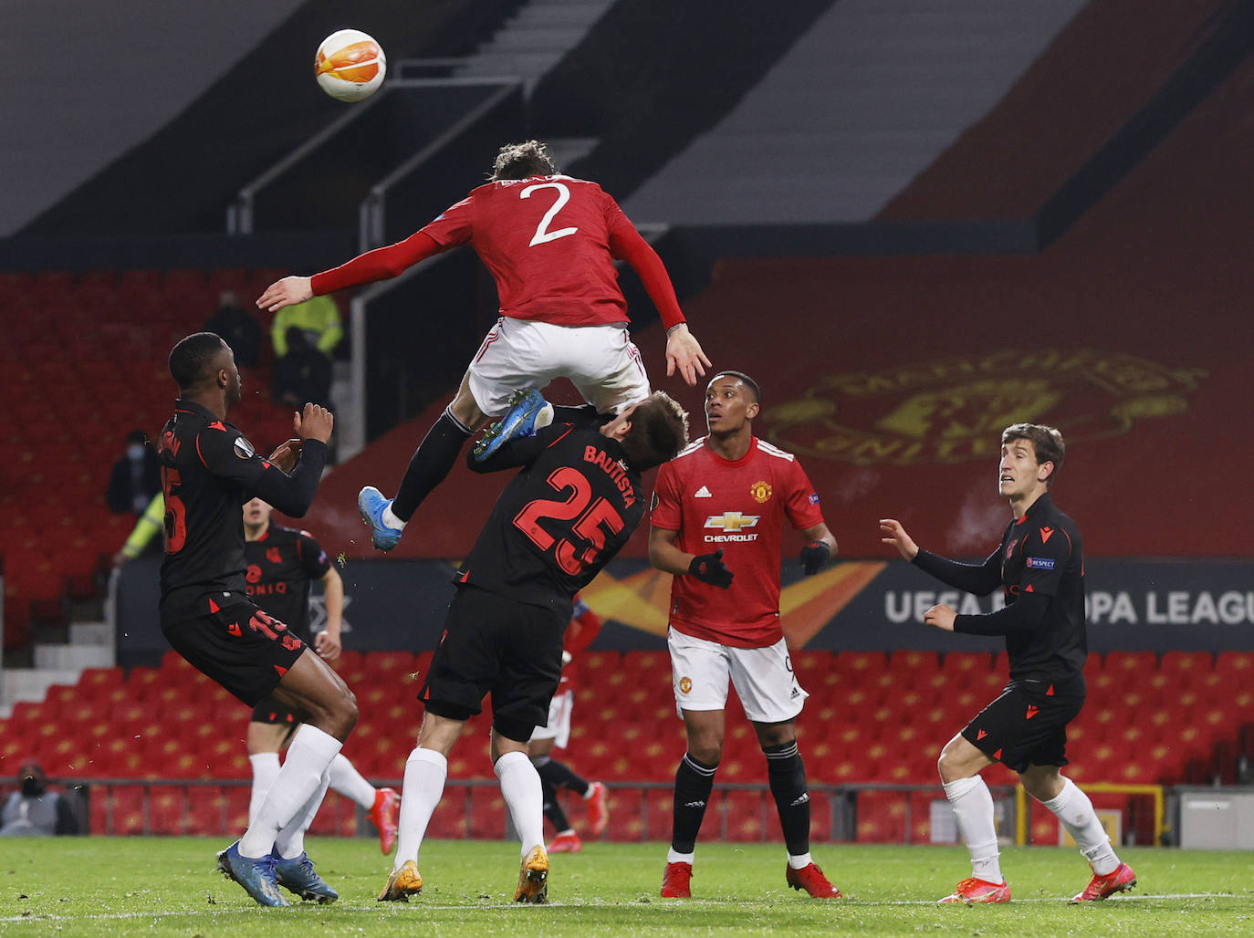 Fotos: Las imágenes del Manchester United - Real Sociedad