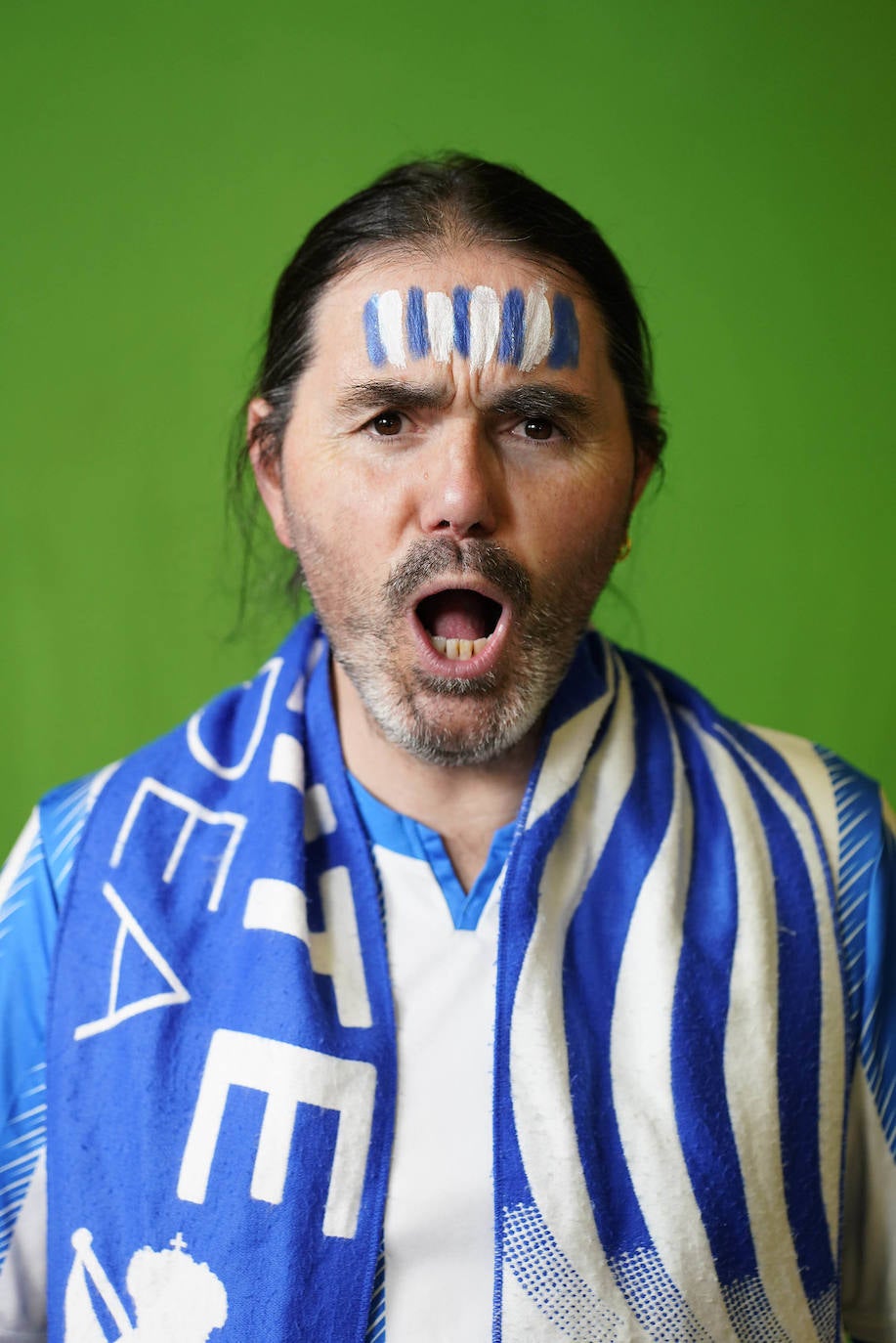 Maite Taldea, ánimos para la final. 