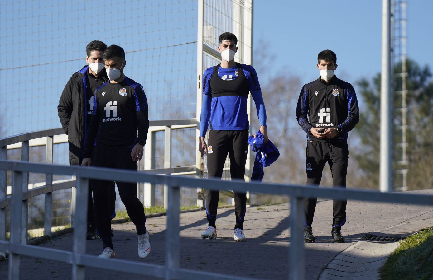 Fotos: Entrenamiento de la Real en Zubieta