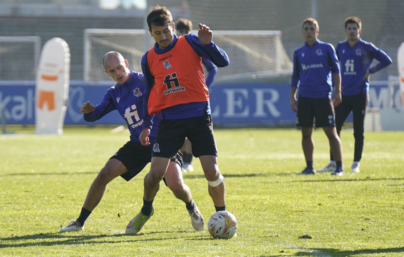 Fotos: Entrenamiento de la Real en Zubieta