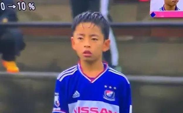 Eiji Kubo, el hermano pequeño del jugador de la Real, Take Kubo. 