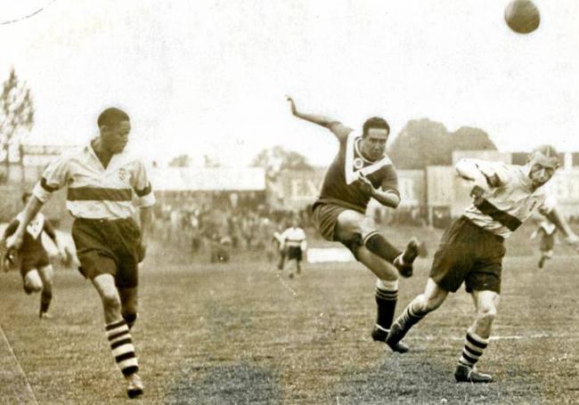 Santiago Urtizberea, en un encuentro con el Girondins de Burdeos.